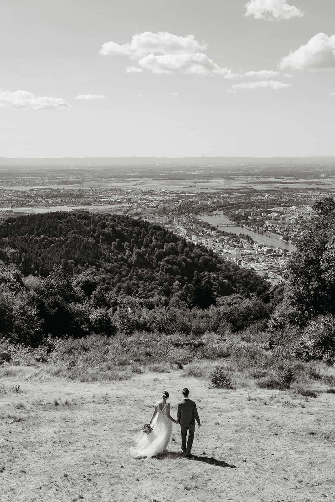 Romantisches Brautpaar Natur Hochzeitsfotos – Hochzeitsfotograf Offenburg Freiburg